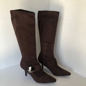 BCBGirl Knee-High Boots Brown Sz 8.5
